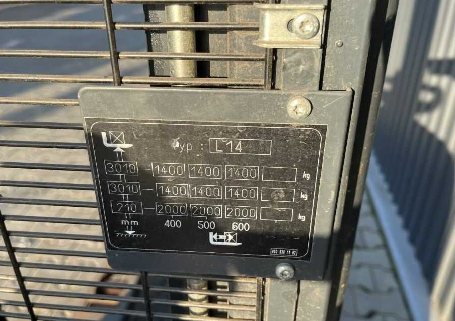 Linde L14 - Μηχάνημα στοίβαξης: φωτογραφία 1 Linde L14 - Μηχάνημα στοίβαξης: φωτογραφία 1