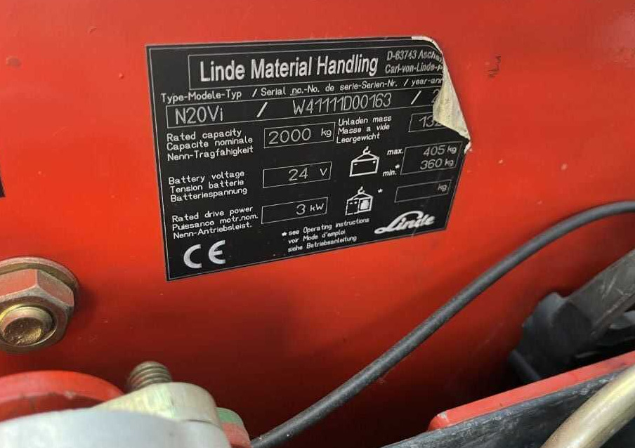 Linde N20Vi - Μηχάνημα συλλογής παραγγελιών: φωτογραφία 4 Linde N20Vi - Μηχάνημα συλλογής παραγγελιών: φωτογραφία 4