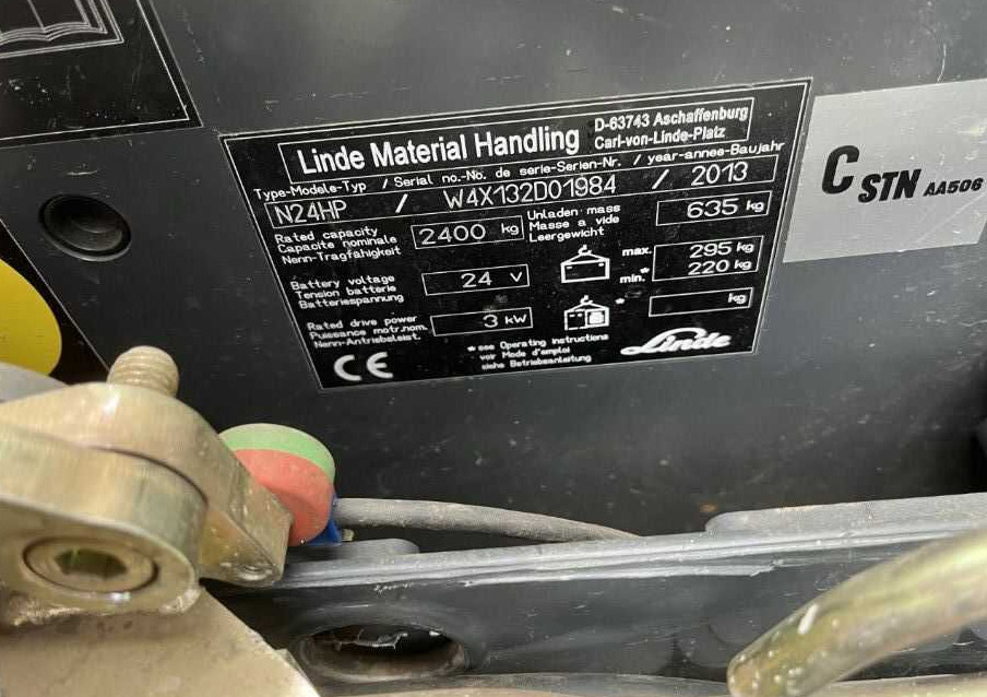 Linde N24HP - Μηχάνημα συλλογής παραγγελιών: φωτογραφία 4 Linde N24HP - Μηχάνημα συλλογής παραγγελιών: φωτογραφία 4