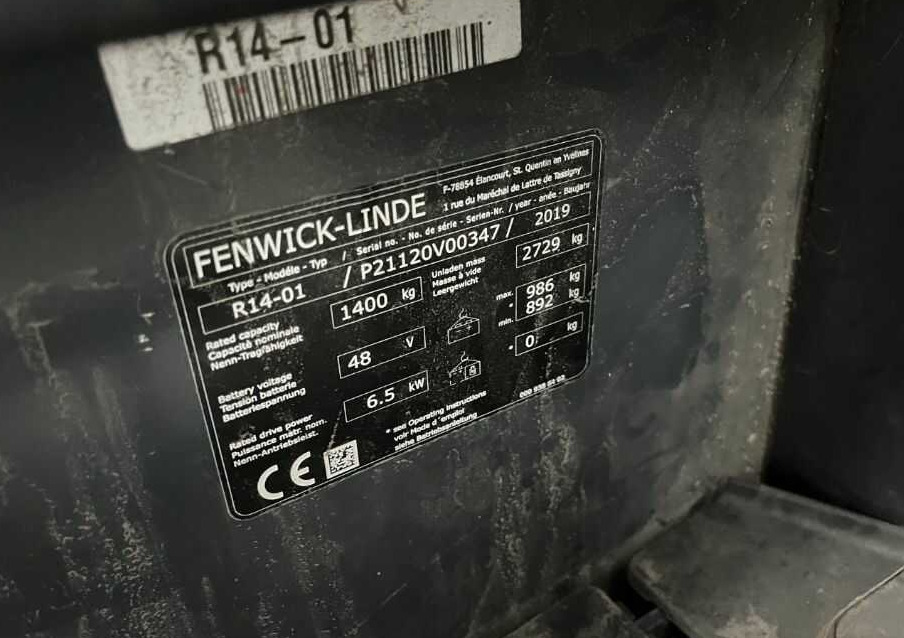 Linde R14-01 - Ανυψωτικό στενών δρόμων: φωτογραφία 4 Linde R14-01 - Ανυψωτικό στενών δρόμων: φωτογραφία 4