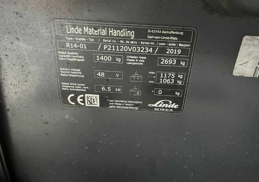 Linde R14 - Ανυψωτικό στενών δρόμων: φωτογραφία 4 Linde R14 - Ανυψωτικό στενών δρόμων: φωτογραφία 4