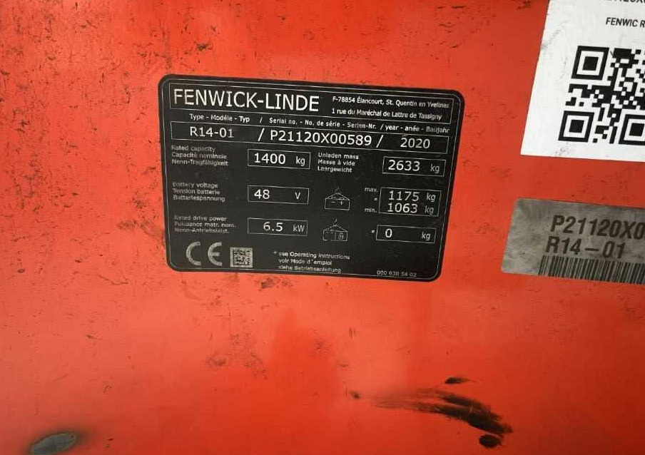 Linde R14 - Ανυψωτικό στενών δρόμων: φωτογραφία 4 Linde R14 - Ανυψωτικό στενών δρόμων: φωτογραφία 4