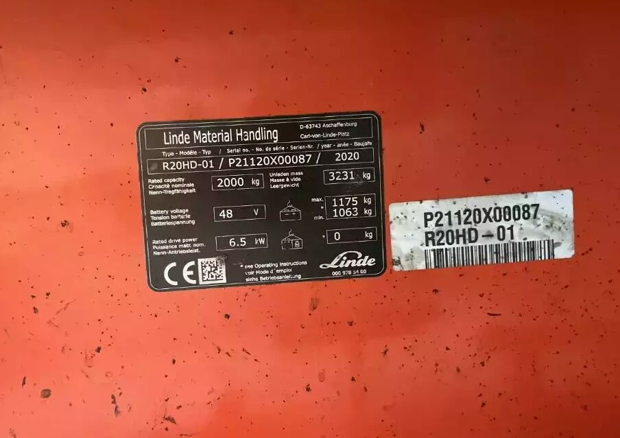 Linde R20HD-01 - Ανυψωτικό στενών δρόμων: φωτογραφία 4 Linde R20HD-01 - Ανυψωτικό στενών δρόμων: φωτογραφία 4