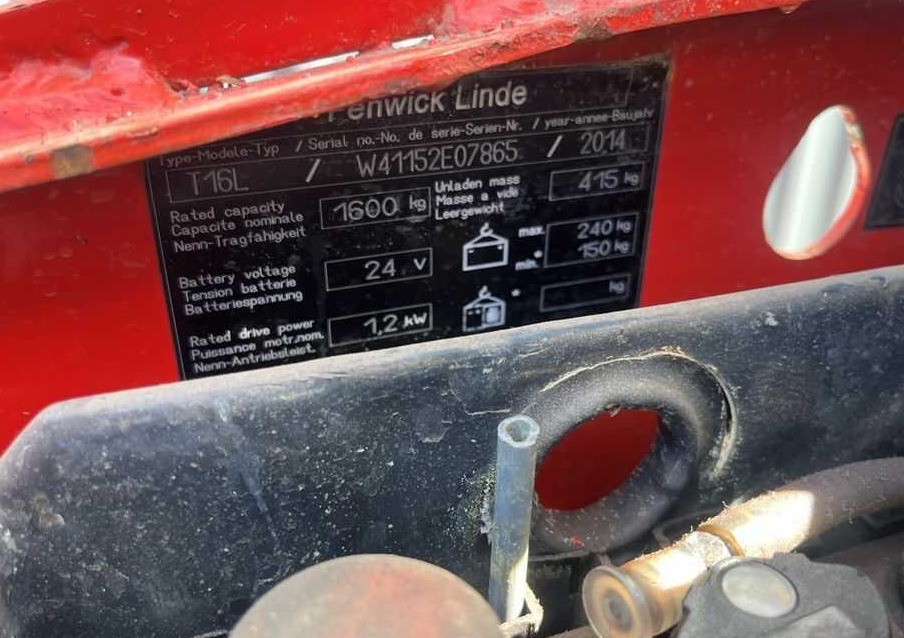 Linde T16L - Παλετοφόρο: φωτογραφία 5 Linde T16L - Παλετοφόρο: φωτογραφία 5
