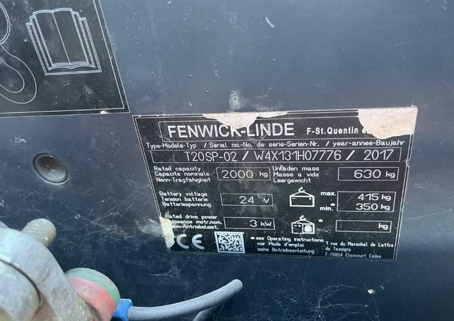 Linde T20SP-02 - Παλετοφόρο: φωτογραφία 4 Linde T20SP-02 - Παλετοφόρο: φωτογραφία 4