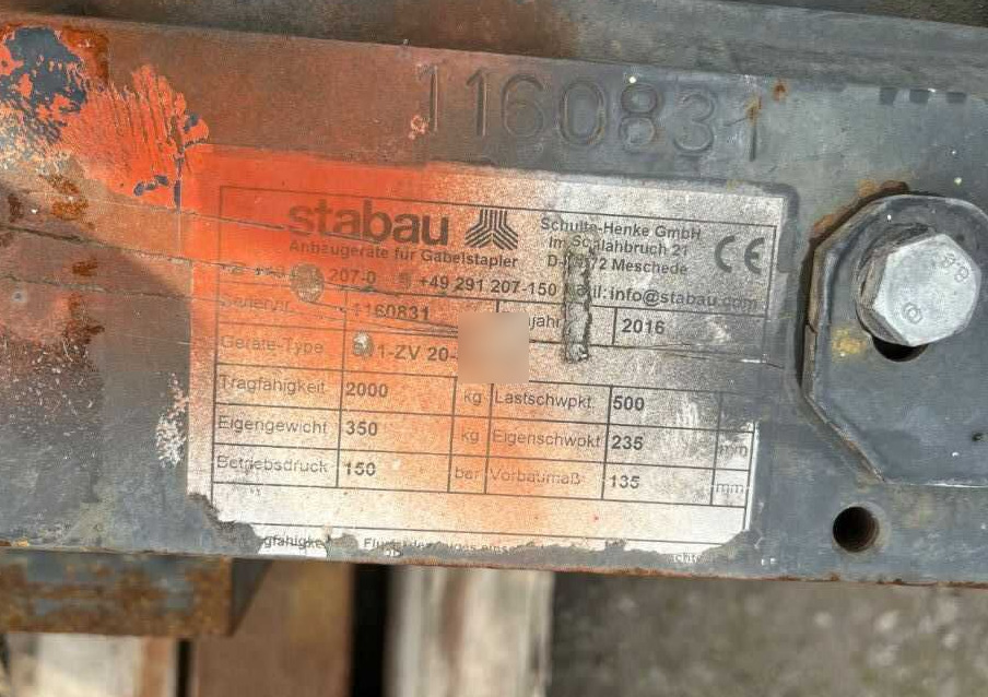 Stabau S11-ZV 20-S-BR01 - Παρελκόμενα: φωτογραφία 5 Stabau S11-ZV 20-S-BR01 - Παρελκόμενα: φωτογραφία 5