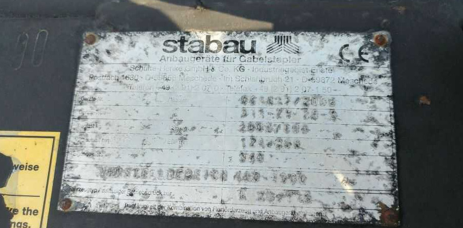 Stabau S11-ZV-20 - Παρελκόμενα: φωτογραφία 2 Stabau S11-ZV-20 - Παρελκόμενα: φωτογραφία 2