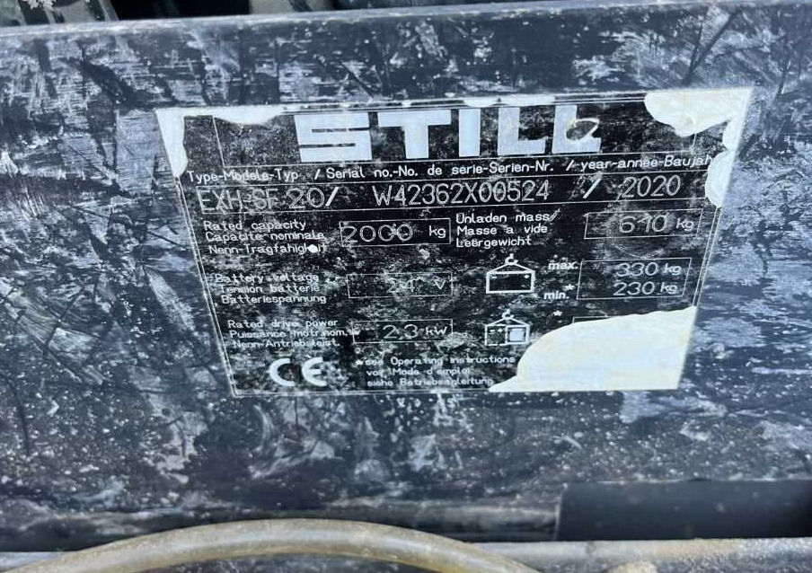 Still EXH-SF20 - Παλετοφόρο: φωτογραφία 4 Still EXH-SF20 - Παλετοφόρο: φωτογραφία 4