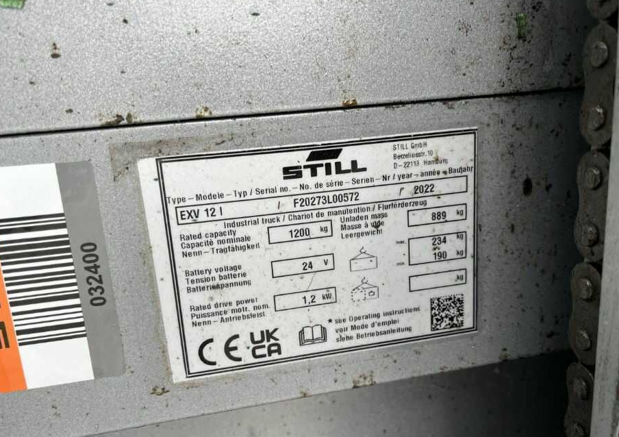 Still EXV12i - Μηχάνημα στοίβαξης: φωτογραφία 4 Still EXV12i - Μηχάνημα στοίβαξης: φωτογραφία 4