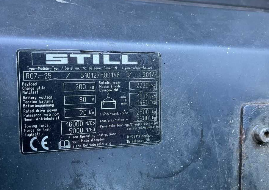 Still R07-25 - Μηχάνημα έλξης: φωτογραφία 4 Still R07-25 - Μηχάνημα έλξης: φωτογραφία 4