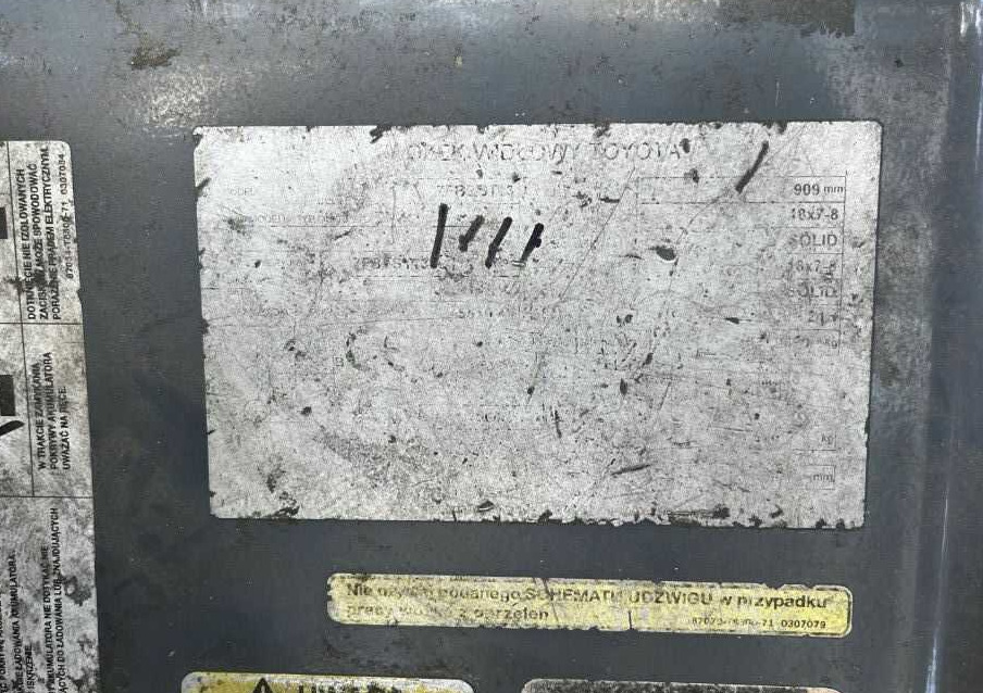 Toyota 7FBEST13 - Ηλεκτροκίνητο περονοφόρο: φωτογραφία 4 Toyota 7FBEST13 - Ηλεκτροκίνητο περονοφόρο: φωτογραφία 4