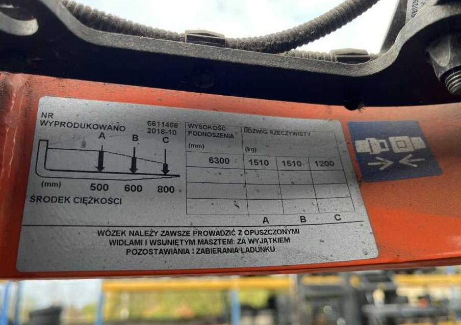 Toyota RRE160H - Ανυψωτικό στενών δρόμων: φωτογραφία 5 Toyota RRE160H - Ανυψωτικό στενών δρόμων: φωτογραφία 5