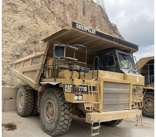 Caterpillar 771D - Ανατρεπόμενο όχημα: φωτογραφία 1 Caterpillar 771D - Ανατρεπόμενο όχημα: φωτογραφία 1