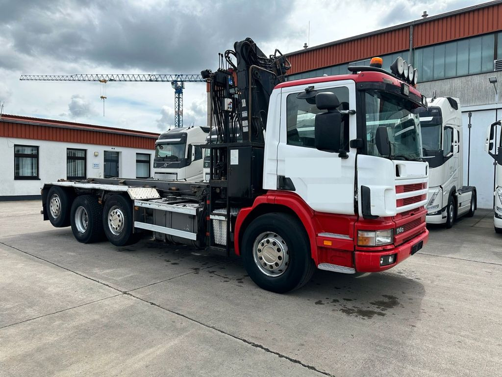 Scania 380 * 8 x 2 * HIAB 105 Z KRAN *2 x LIFT *ABROLL - Φορτηγό σασί, Φορτηγό με γερανό: φωτογραφία 1 Scania 380 * 8 x 2 * HIAB 105 Z KRAN *2 x LIFT *ABROLL - Φορτηγό σασί, Φορτηγό με γερανό: φωτογραφία 1