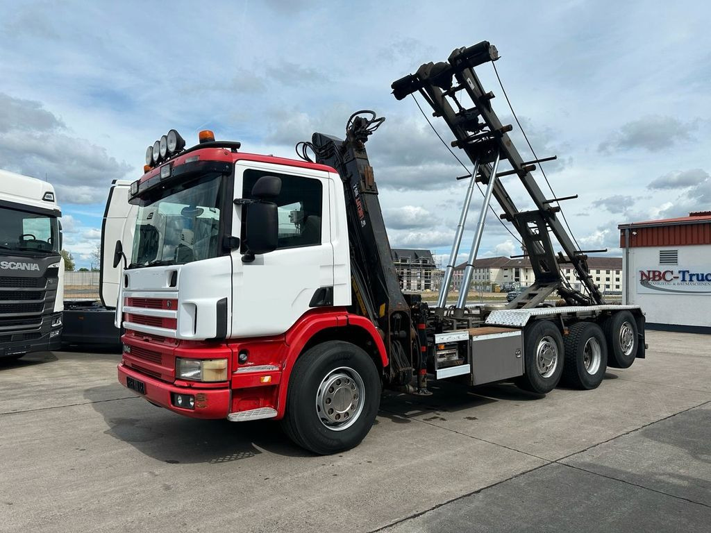 Scania 380 * 8 x 2 * HIAB 105 Z KRAN *2 x LIFT *ABROLL - Φορτηγό σασί, Φορτηγό με γερανό: φωτογραφία 5 Scania 380 * 8 x 2 * HIAB 105 Z KRAN *2 x LIFT *ABROLL - Φορτηγό σασί, Φορτηγό με γερανό: φωτογραφία 5
