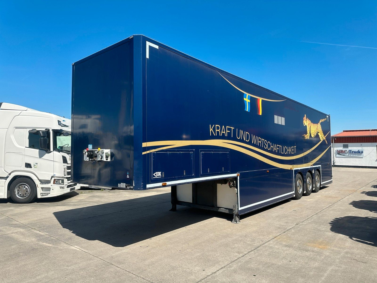 VAN ECK * DOUBLE-DECK * RENNSPORT * RACING * - Επικαθήμενο κόφα: φωτογραφία 2 VAN ECK * DOUBLE-DECK * RENNSPORT * RACING * - Επικαθήμενο κόφα: φωτογραφία 2