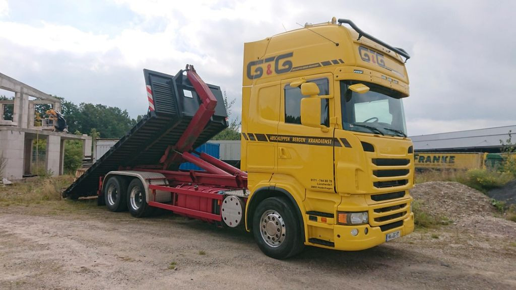 Scania R 730 Abroller voll Luft Scania R 730 Abroller voll Luft - Φορτηγό φόρτωσης γάντζου: φωτογραφία 4 Scania R 730 Abroller voll Luft Scania R 730 Abroller voll Luft - Φορτηγό φόρτωσης γάντζου: φωτογραφία 4