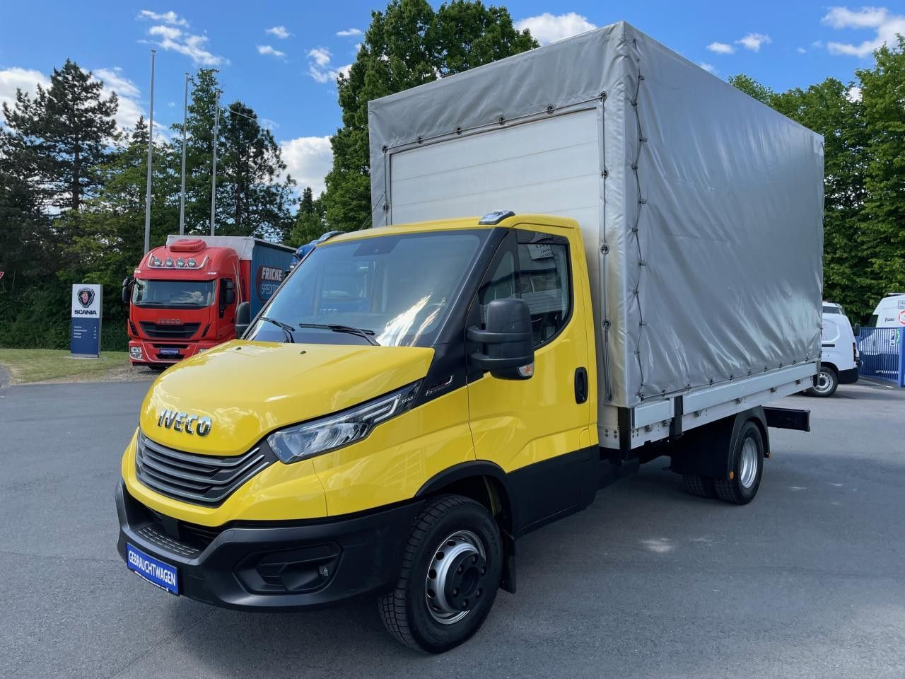 Iveco Daily 70C21HA8/P (72C) Euro6 Klima AHK Navi ZV - Επαγγελματικό αυτοκίνητο με μουσαμά: φωτογραφία 2 Iveco Daily 70C21HA8/P (72C) Euro6 Klima AHK Navi ZV - Επαγγελματικό αυτοκίνητο με μουσαμά: φωτογραφία 2