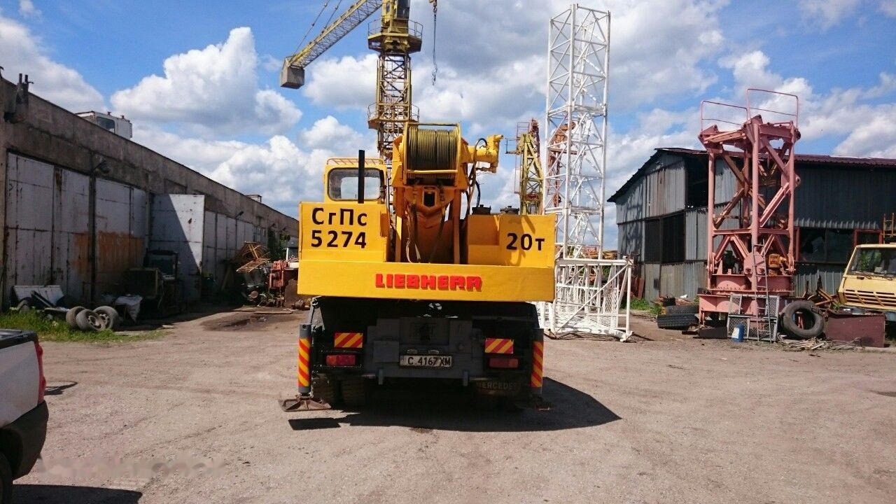 Liebherr LTM 1020 - Τηλεσκοπικός γερανός: φωτογραφία 3 Liebherr LTM 1020 - Τηλεσκοπικός γερανός: φωτογραφία 3