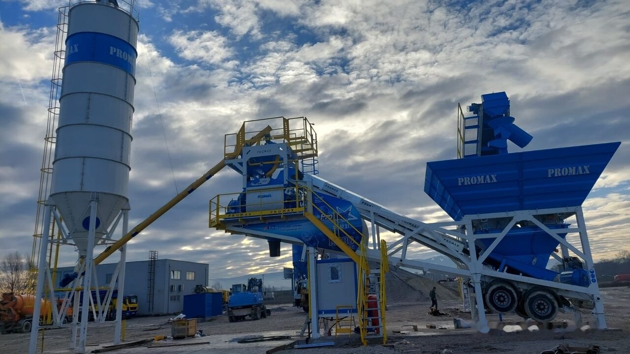 Promax Mobile Concrete Batching Plant PROMAX M100-TWN (100m³/h) - Εργοστάσιο σκυροδέματος: φωτογραφία 4 Promax Mobile Concrete Batching Plant PROMAX M100-TWN (100m³/h) - Εργοστάσιο σκυροδέματος: φωτογραφία 4