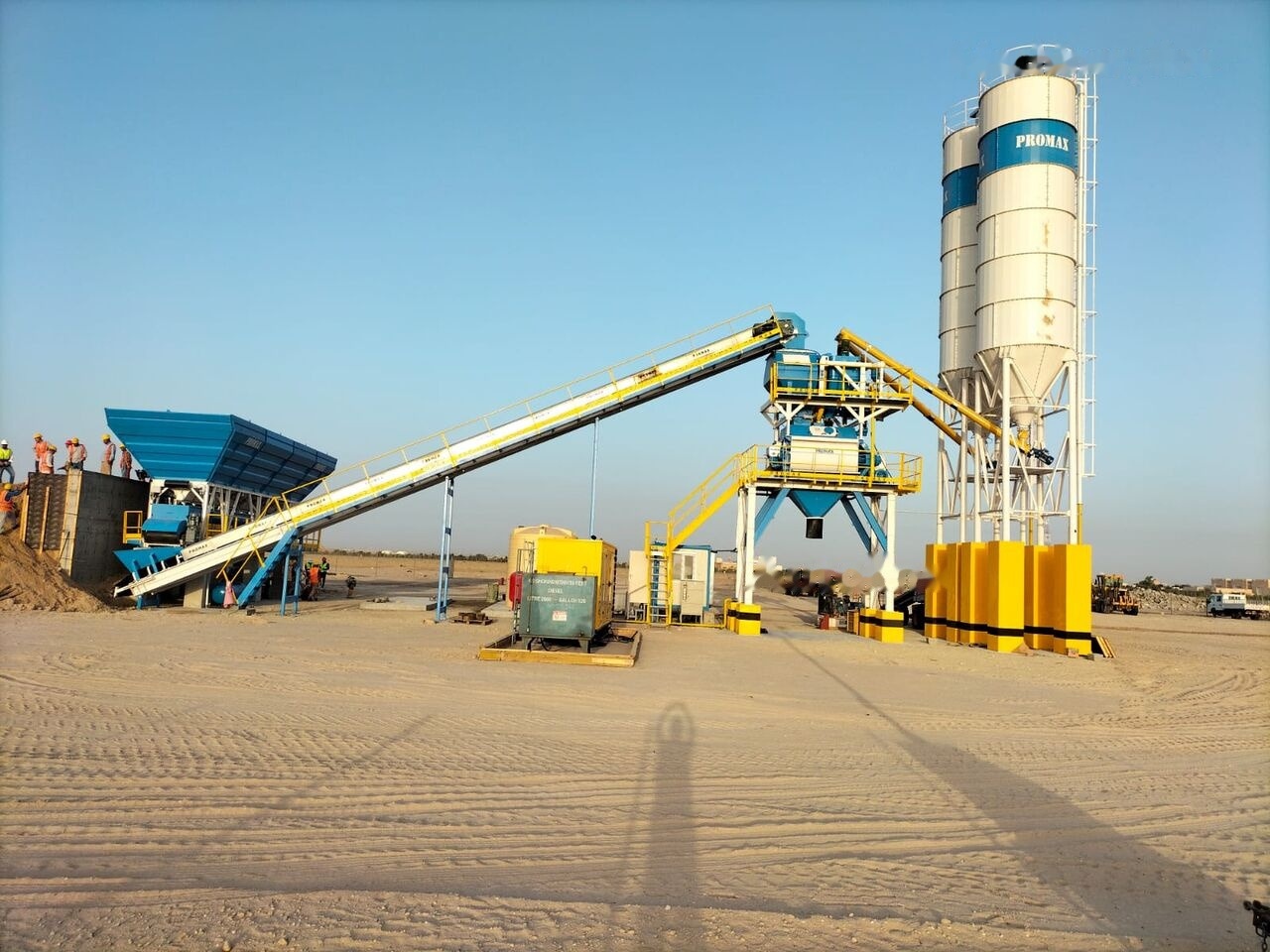 Καινούριο Εργοστάσιο σκυροδέματος Promax Stationary Concrete Batching Plant S130-TWN (130m/h): φωτογραφία 20