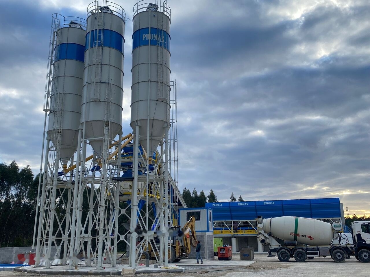 Καινούριο Εργοστάσιο σκυροδέματος Promax Stationary Concrete Batching Plant S130-TWN (130m/h): φωτογραφία 10