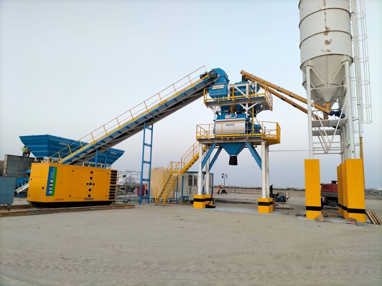 Καινούριο Εργοστάσιο σκυροδέματος Promax Stationary Concrete Batching Plant S130-TWN (130m/h): φωτογραφία 21