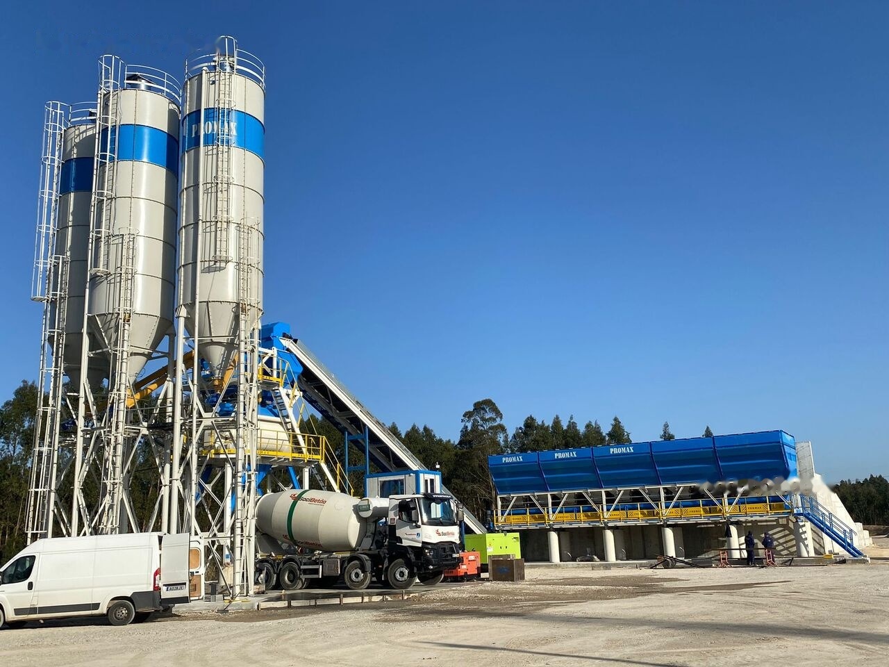 Καινούριο Εργοστάσιο σκυροδέματος Promax Stationary Concrete Batching Plant S130-TWN (130m/h): φωτογραφία 9