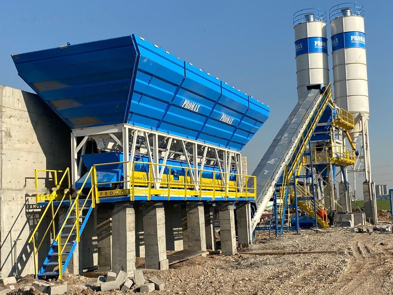 Καινούριο Εργοστάσιο σκυροδέματος Promax Stationary Concrete Batching Plant S130-TWN (130m/h): φωτογραφία 13