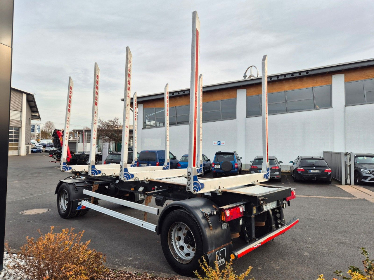 Befa 2S24LZ63 BPW - Τρέιλερ ξυλείας: φωτογραφία 2 Befa 2S24LZ63 BPW - Τρέιλερ ξυλείας: φωτογραφία 2