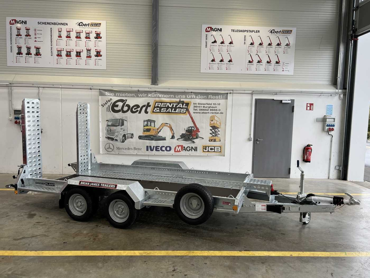 Brian James Cargo Digger Plant 2 / Länge 3.700mm / 3.500kg - Ρυμούλκα με χαμηλό δάπεδο: φωτογραφία 1 Brian James Cargo Digger Plant 2 / Länge 3.700mm / 3.500kg - Ρυμούλκα με χαμηλό δάπεδο: φωτογραφία 1