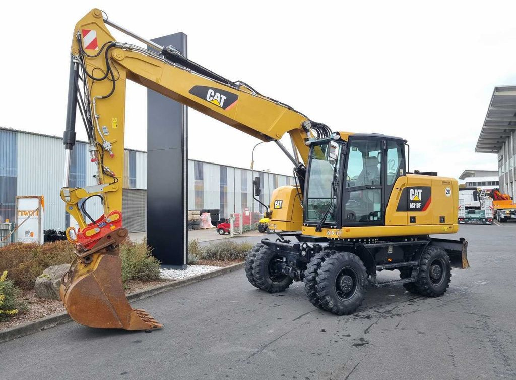 Τροχοφόρος εκσκαφέας CAT M318F / 2016 / nur 4.189h / 1x Tieflöffel / EPA: φωτογραφία 1