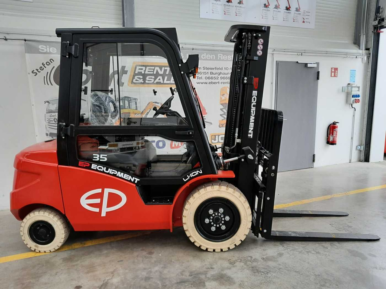 EP Equipment EFL353 / 3,5T / Triplex: 4,80m /ZVG - Ηλεκτροκίνητο περονοφόρο: φωτογραφία 5 EP Equipment EFL353 / 3,5T / Triplex: 4,80m /ZVG - Ηλεκτροκίνητο περονοφόρο: φωτογραφία 5