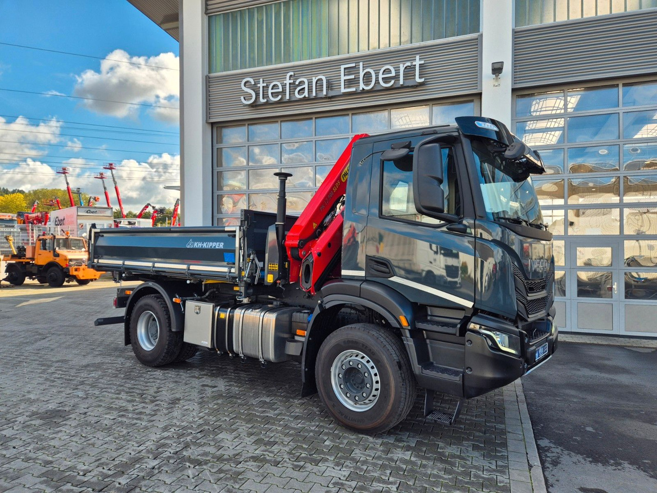 Iveco AD200X46/P HR OFF Palfinger PK 12.501 Funk AHK - Φορτηγό ανατρεπόμενο, Φορτηγό με γερανό: φωτογραφία 5 Iveco AD200X46/P HR OFF Palfinger PK 12.501 Funk AHK - Φορτηγό ανατρεπόμενο, Φορτηγό με γερανό: φωτογραφία 5