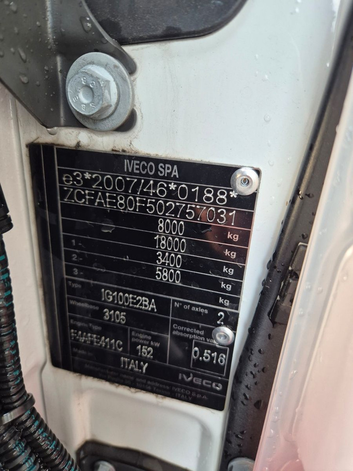 Φορτηγό ανατρεπόμενο Iveco Eurocargo ML80E21 Meiller 2x AHK 3 Sitze Klima: φωτογραφία 32 Φορτηγό ανατρεπόμενο Iveco Eurocargo ML80E21 Meiller 2x AHK 3 Sitze Klima: φωτογραφία 32