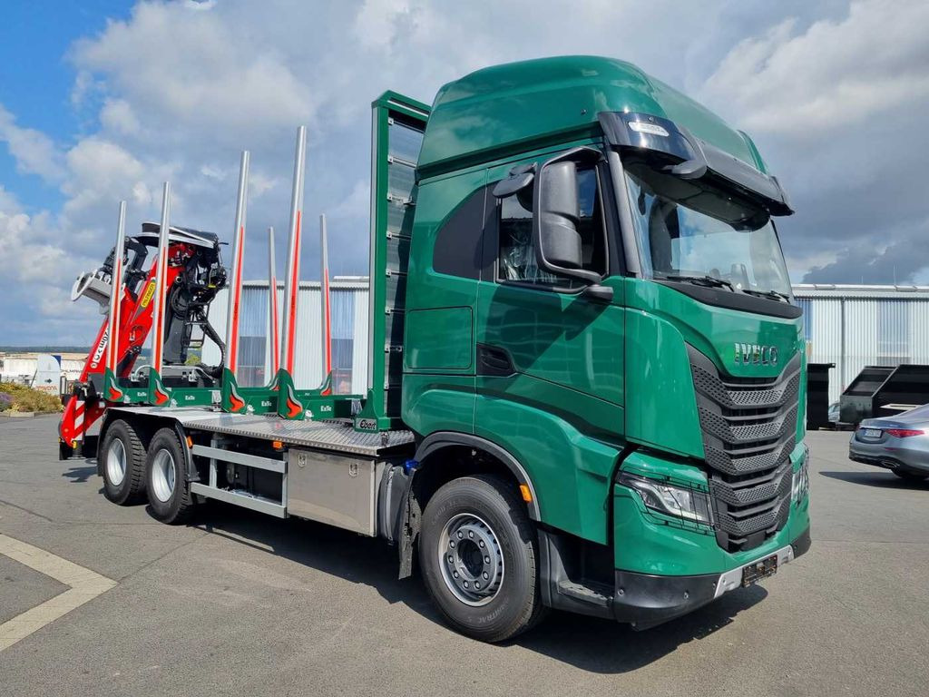 Iveco X-WAY AS300X57ZP ON+ 6x4 Palfinger Epsilon M12 Z Iveco X-WAY AS300X57ZP ON+ 6x4 Palfinger Epsilon M12 Z - Φορτηγό ξυλείας, Φορτηγό με γερανό: φωτογραφία 2 Iveco X-WAY AS300X57ZP ON+ 6x4 Palfinger Epsilon M12 Z Iveco X-WAY AS300X57ZP ON+ 6x4 Palfinger Epsilon M12 Z - Φορτηγό ξυλείας, Φορτηγό με γερανό: φωτογραφία 2