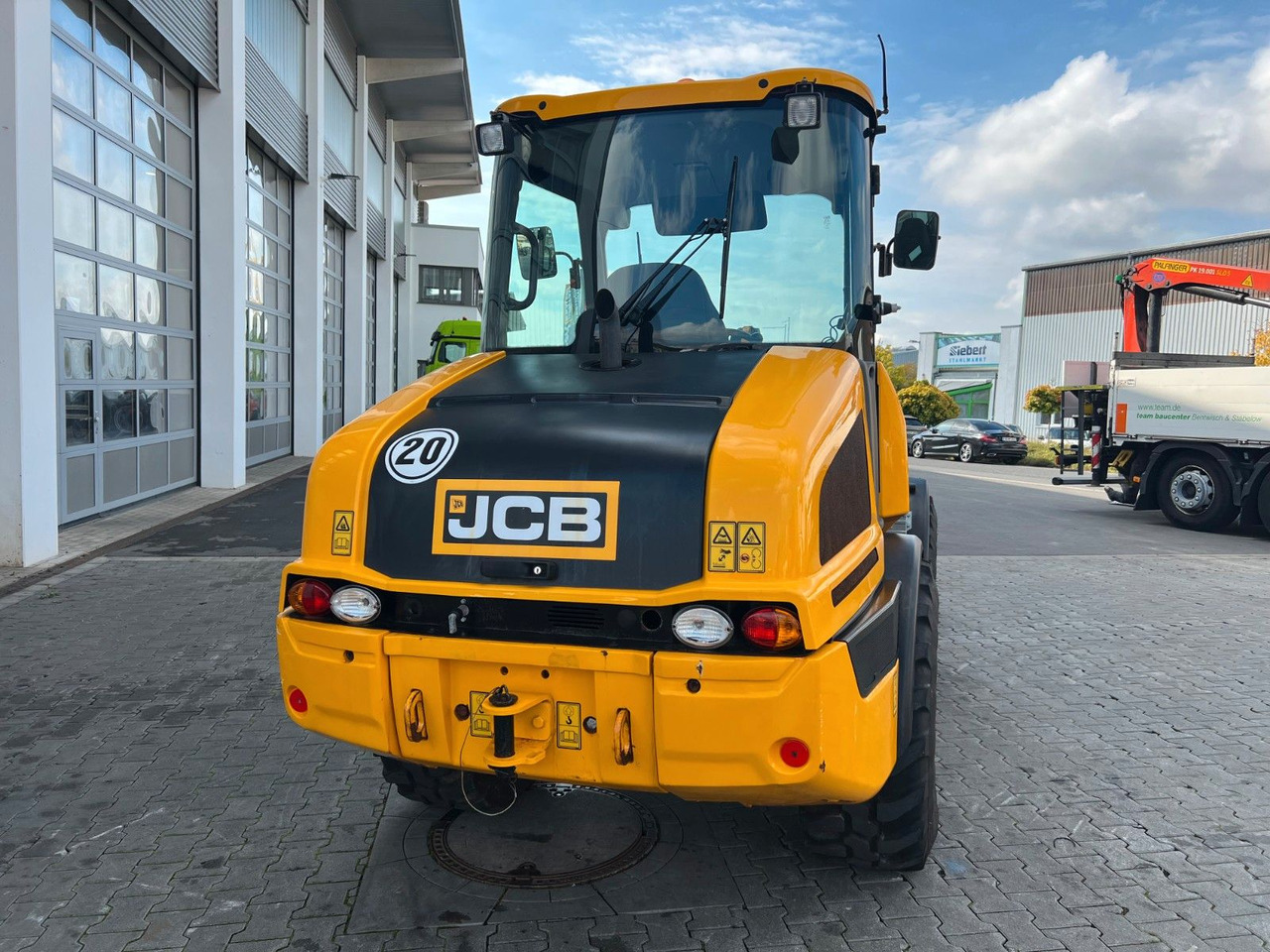 JCB 407 SV / nur 268h! / Klappschaufel & Gabel - Ελαστιχοφόρος φορτωτής: φωτογραφία 4 JCB 407 SV / nur 268h! / Klappschaufel & Gabel - Ελαστιχοφόρος φορτωτής: φωτογραφία 4