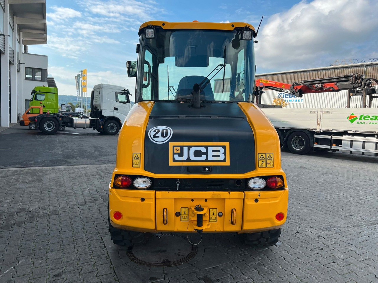 JCB 407 SV / nur 268h! / Klappschaufel & Gabel - Ελαστιχοφόρος φορτωτής: φωτογραφία 5 JCB 407 SV / nur 268h! / Klappschaufel & Gabel - Ελαστιχοφόρος φορτωτής: φωτογραφία 5
