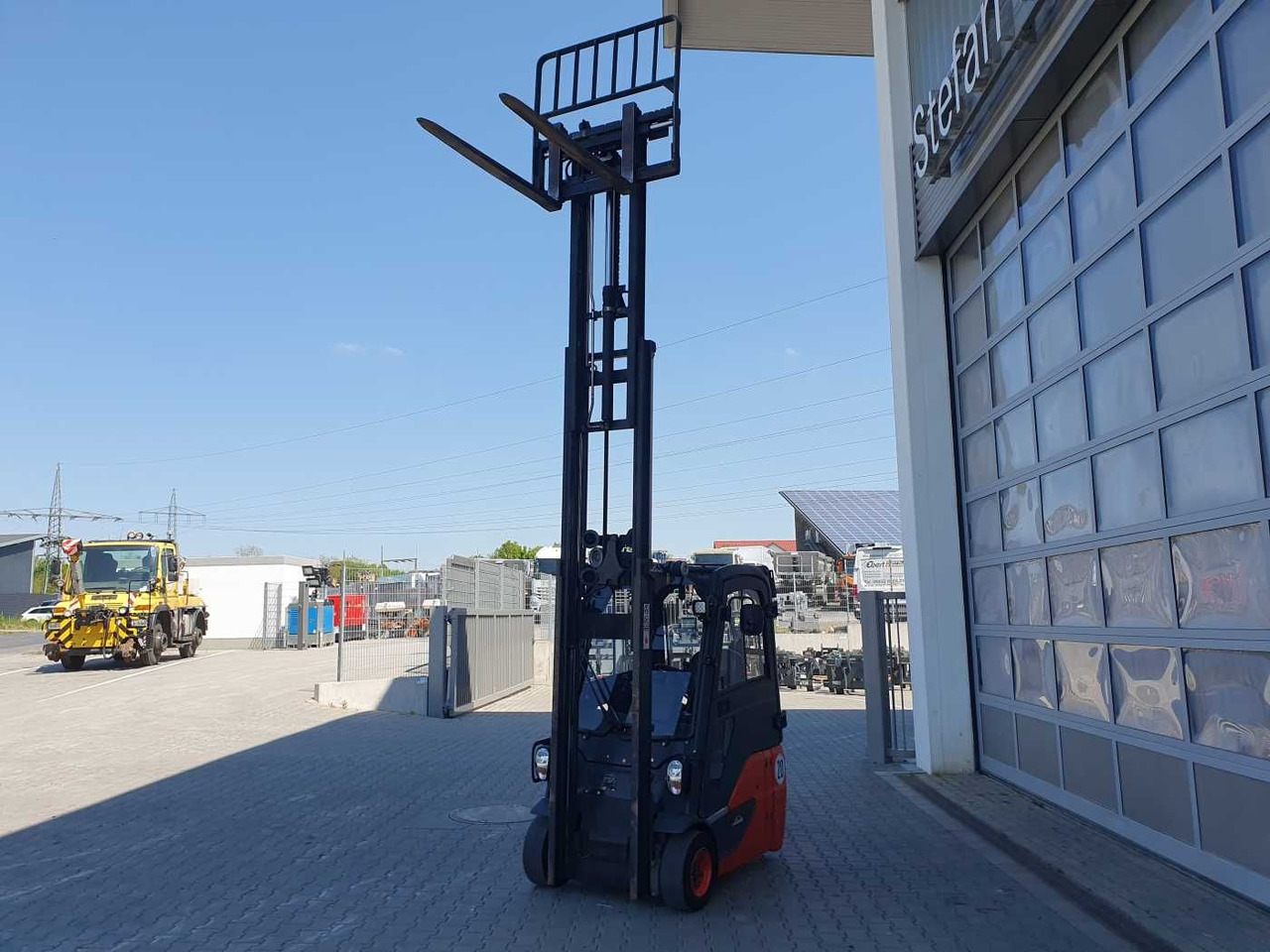 Ηλεκτροκίνητο περονοφόρο Linde E14 - 01 / Triplex: 4.10m! / SS / nur 2.899h!: φωτογραφία 10