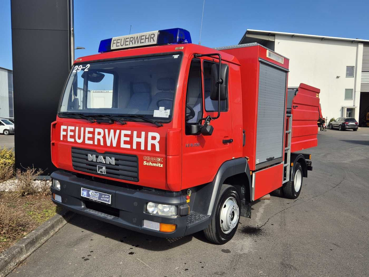 MAN LE 8.150 Schaumlöschfahrzeug Schmitz SLF25/25 - Ελαφρύ επαγγελματικό: φωτογραφία 2 MAN LE 8.150 Schaumlöschfahrzeug Schmitz SLF25/25 - Ελαφρύ επαγγελματικό: φωτογραφία 2