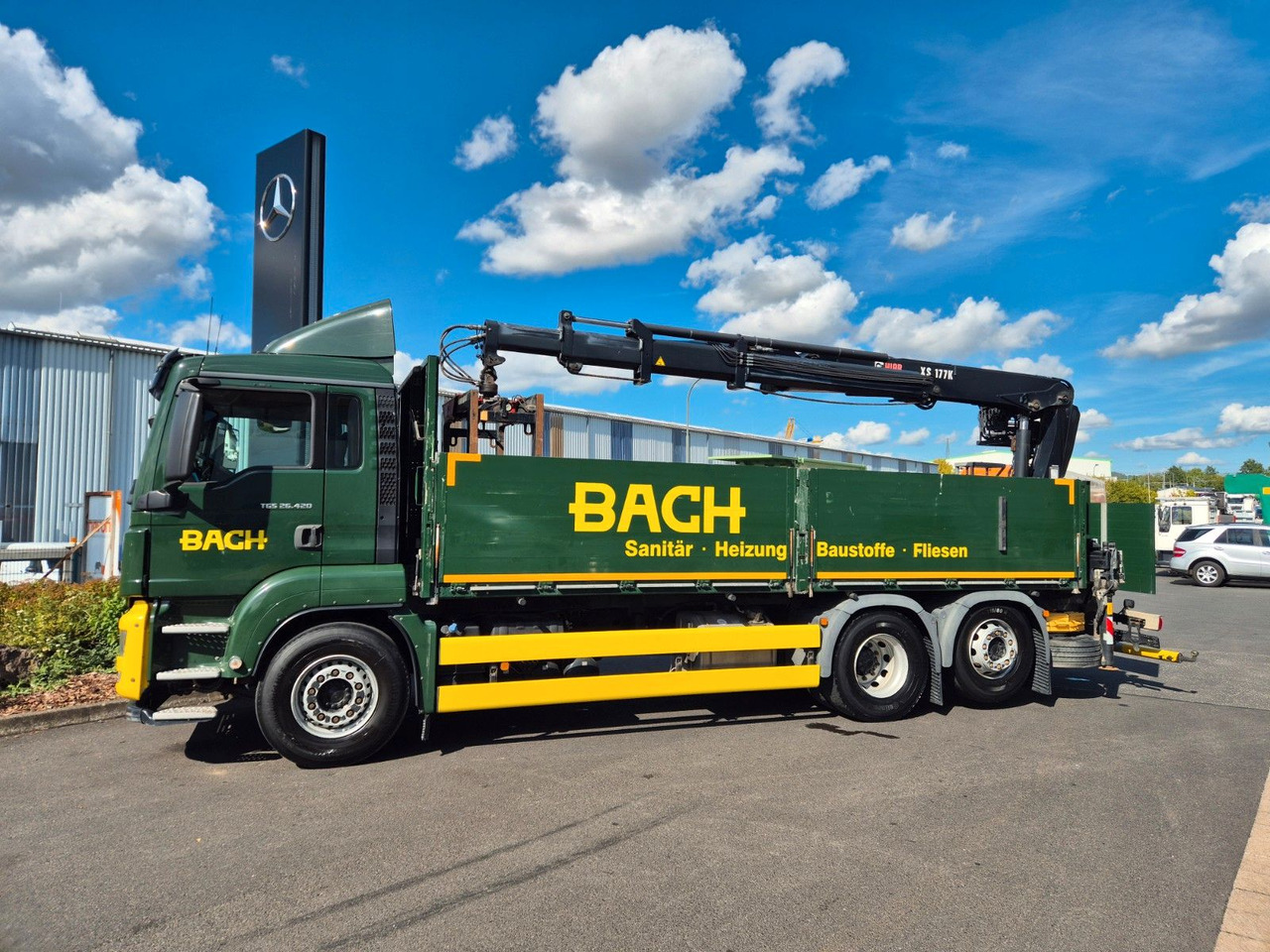 MAN TGS 26.420 6x2-4 LL Hiab 177K PRO 2 Stück - Φορτηγό με ανοιχτή καρότσα: φωτογραφία 4 MAN TGS 26.420 6x2-4 LL Hiab 177K PRO 2 Stück - Φορτηγό με ανοιχτή καρότσα: φωτογραφία 4