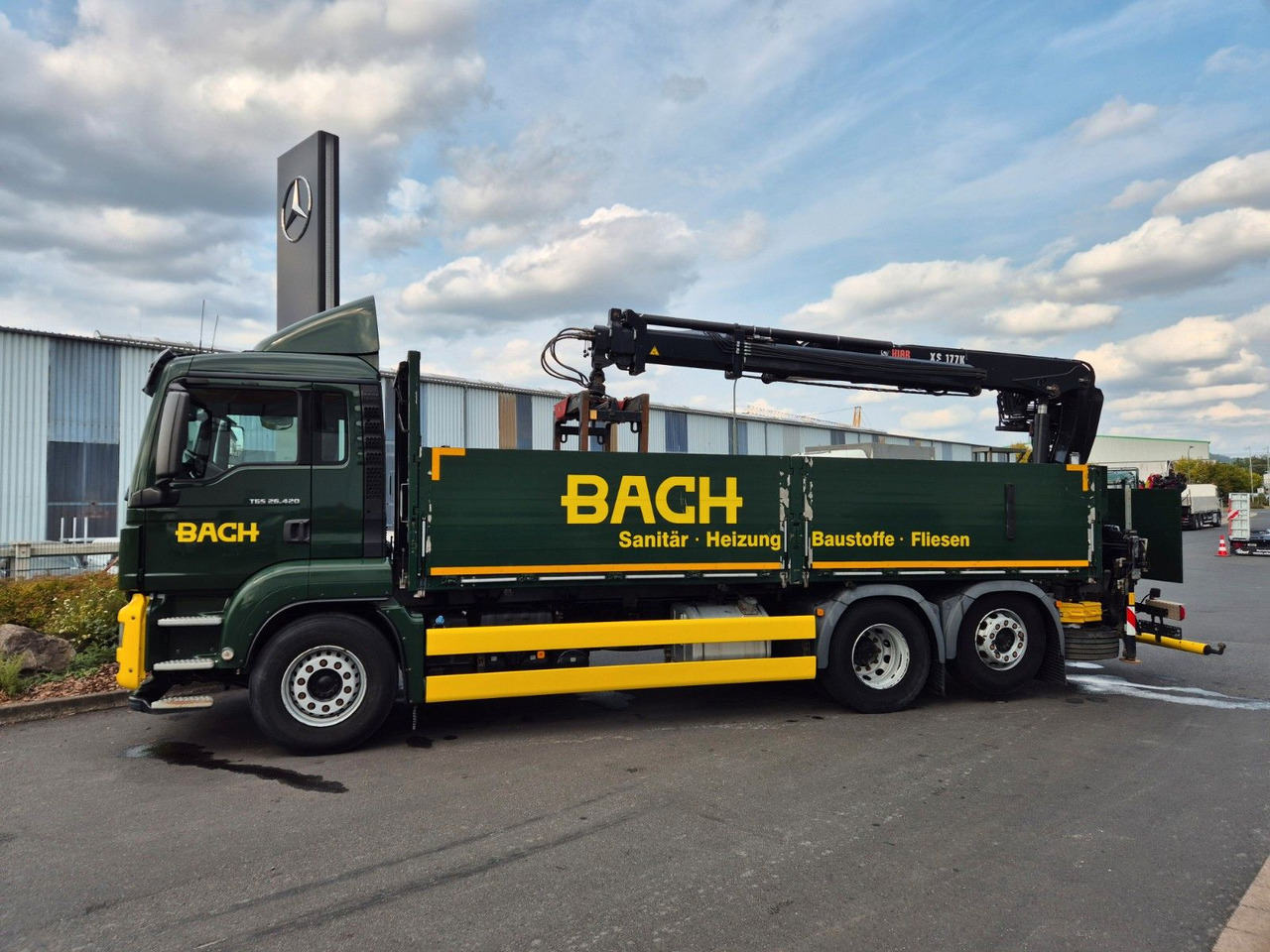 MAN TGS 26.420 6x2-4 LL Hiab 177K PRO 2 Stück - Φορτηγό με γερανό: φωτογραφία 4 MAN TGS 26.420 6x2-4 LL Hiab 177K PRO 2 Stück - Φορτηγό με γερανό: φωτογραφία 4