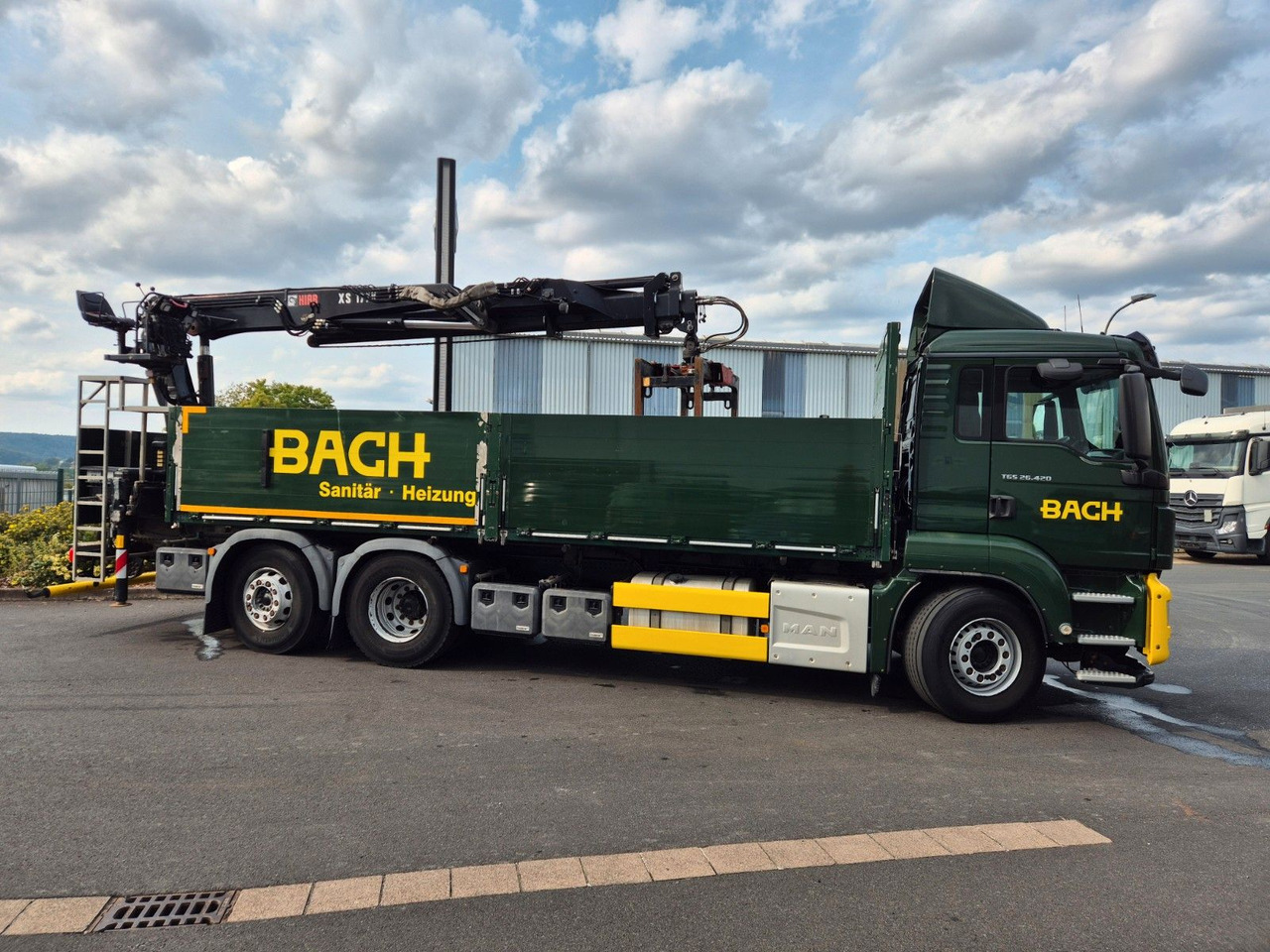 MAN TGS 26.420 6x2-4 LL Hiab 177K PRO 2 Stück - Φορτηγό με γερανό: φωτογραφία 5 MAN TGS 26.420 6x2-4 LL Hiab 177K PRO 2 Stück - Φορτηγό με γερανό: φωτογραφία 5