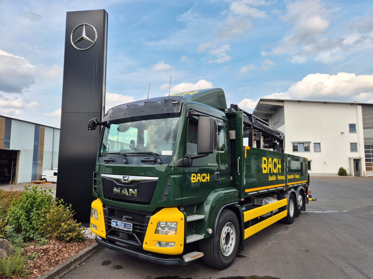 MAN TGS 26.420 6x2-4 LL Hiab 177K PRO 2 Stück - Φορτηγό με γερανό: φωτογραφία 2 MAN TGS 26.420 6x2-4 LL Hiab 177K PRO 2 Stück - Φορτηγό με γερανό: φωτογραφία 2