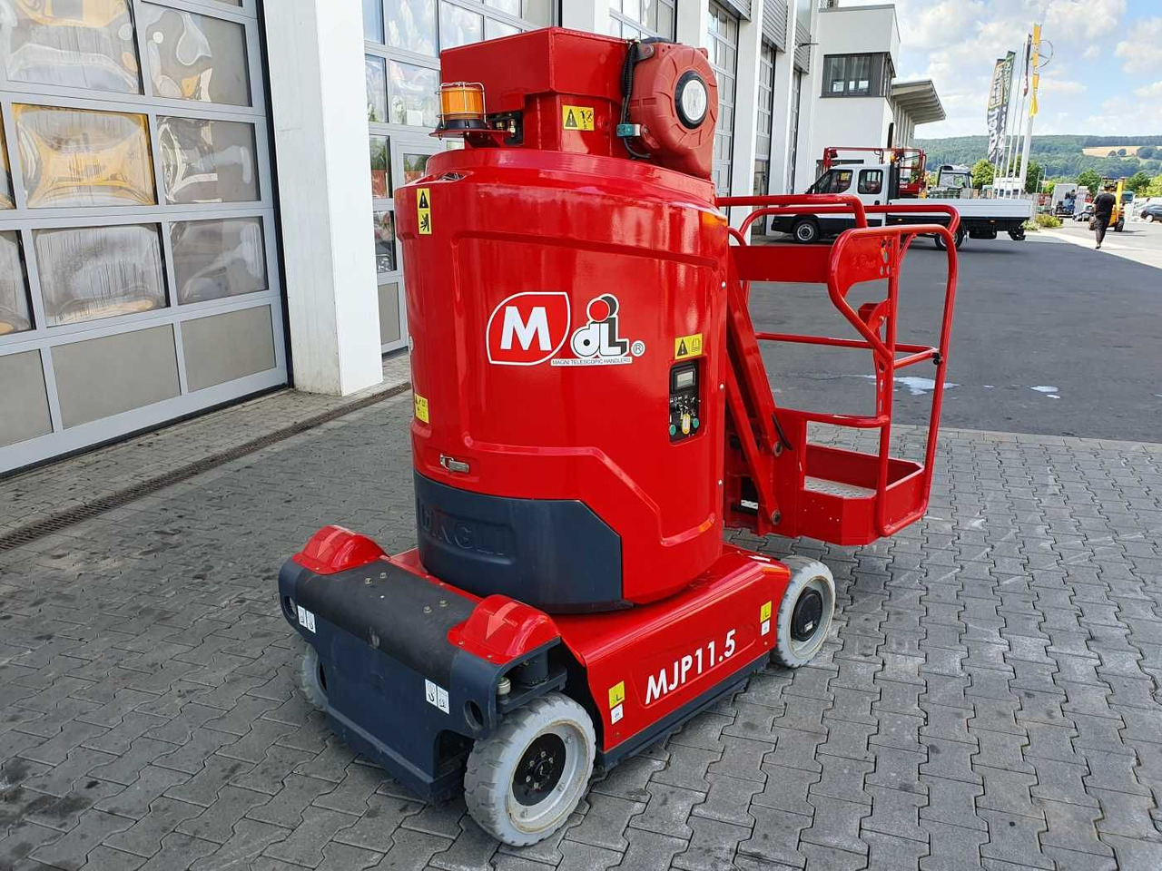 Magni MJP11.5 / Mastbühne / 11,2m! / nur 49h! - Φορτηγό με εναέρια πλατφόρμα: φωτογραφία 3 Magni MJP11.5 / Mastbühne / 11,2m! / nur 49h! - Φορτηγό με εναέρια πλατφόρμα: φωτογραφία 3