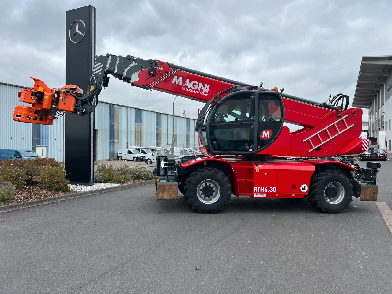 Magni RTH 6.30 SH / Fällkran / Westtech CS750 - Τηλεσκοπικός φορτωτής: φωτογραφία 3 Magni RTH 6.30 SH / Fällkran / Westtech CS750 - Τηλεσκοπικός φορτωτής: φωτογραφία 3
