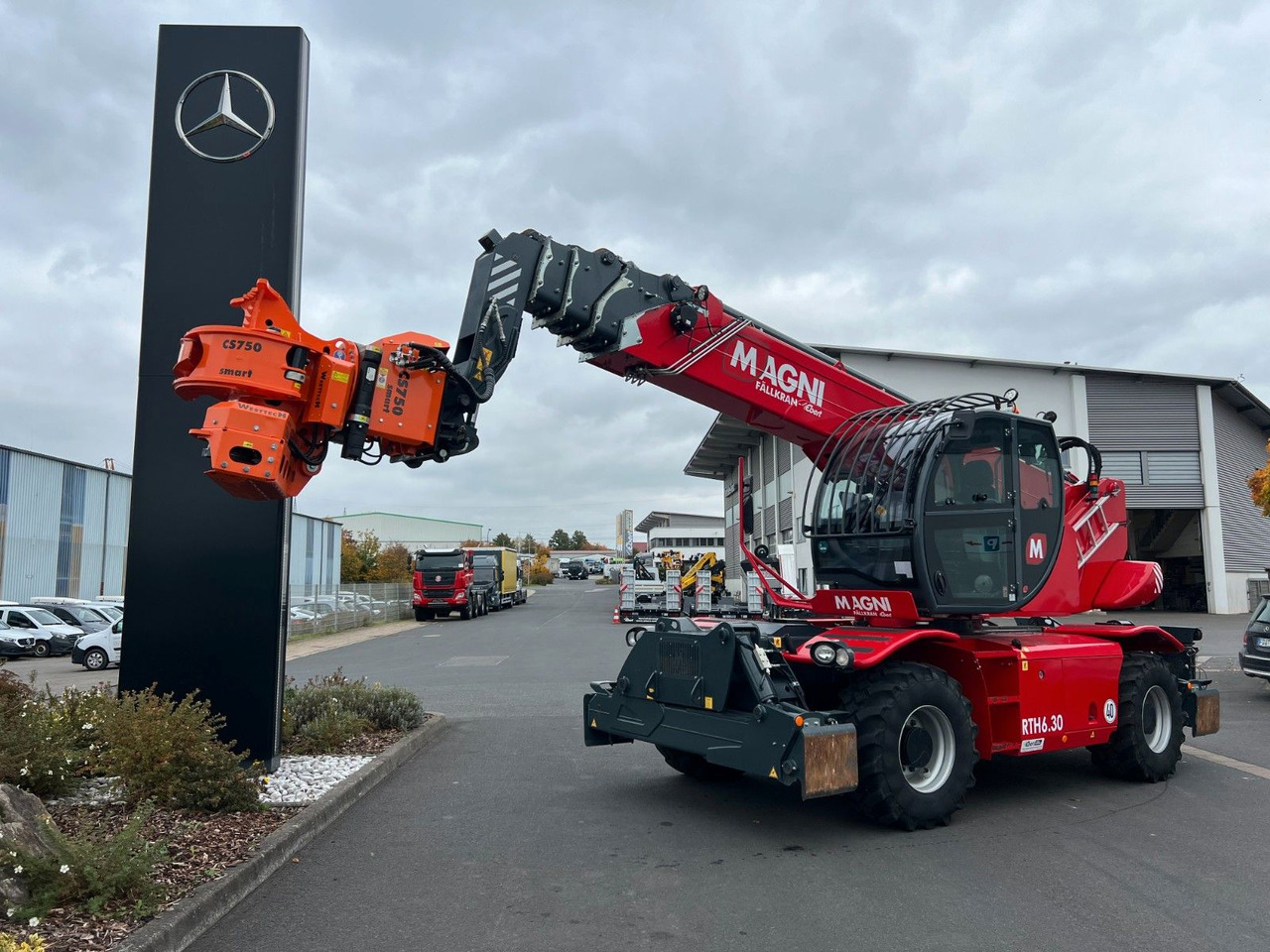 Magni RTH 6.30 SH / Fällkran / Westtech CS750 - Τηλεσκοπικός φορτωτής: φωτογραφία 2 Magni RTH 6.30 SH / Fällkran / Westtech CS750 - Τηλεσκοπικός φορτωτής: φωτογραφία 2