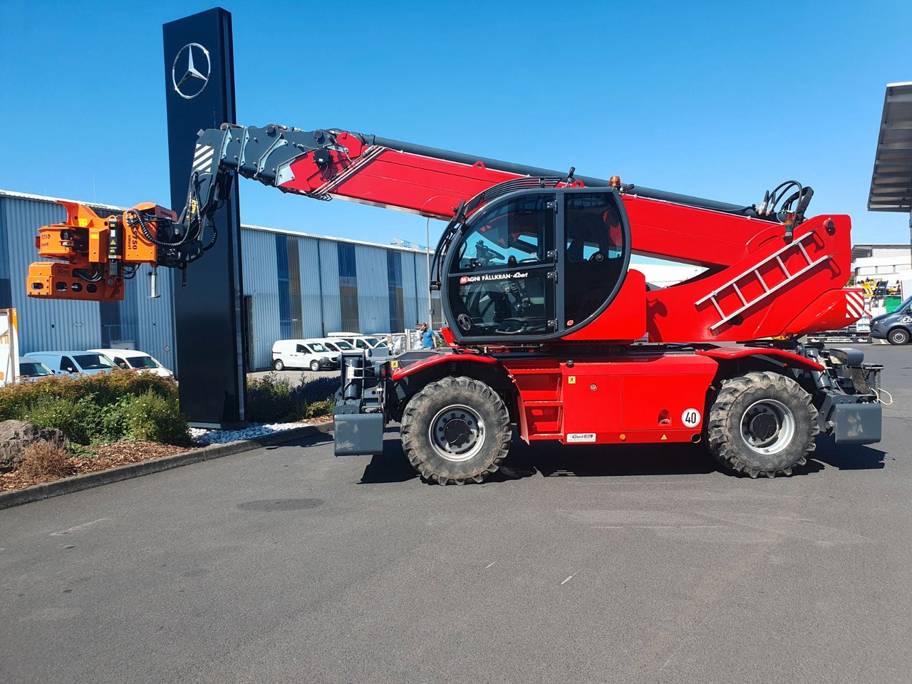 Magni RTH 6.30 SH / Fällkran / nur 1.340h / 2021 - Τηλεσκοπικός φορτωτής: φωτογραφία 3 Magni RTH 6.30 SH / Fällkran / nur 1.340h / 2021 - Τηλεσκοπικός φορτωτής: φωτογραφία 3