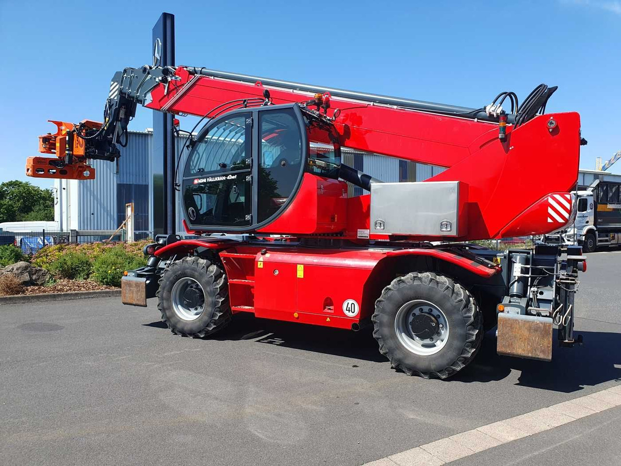 Magni RTH 6.30 SH / Fällkran / nur 559h / 2022 - Τηλεσκοπικός φορτωτής: φωτογραφία 3 Magni RTH 6.30 SH / Fällkran / nur 559h / 2022 - Τηλεσκοπικός φορτωτής: φωτογραφία 3
