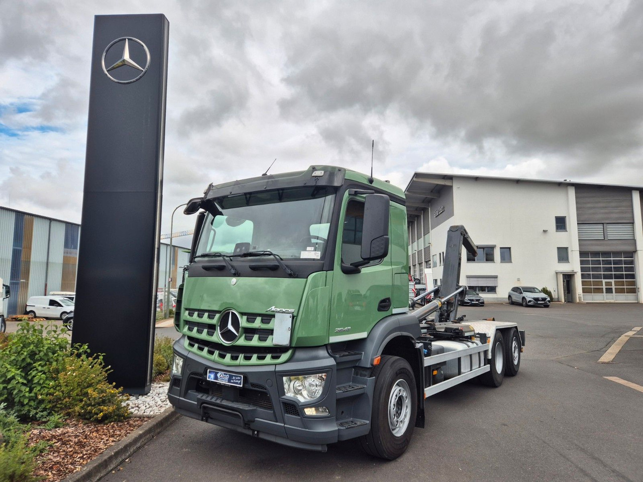 Mercedes-Benz Arocs 2643 L 6x2-4 Meiller RS 21.65 Funk AHK - Φορτηγό φόρτωσης γάντζου: φωτογραφία 3 Mercedes-Benz Arocs 2643 L 6x2-4 Meiller RS 21.65 Funk AHK - Φορτηγό φόρτωσης γάντζου: φωτογραφία 3
